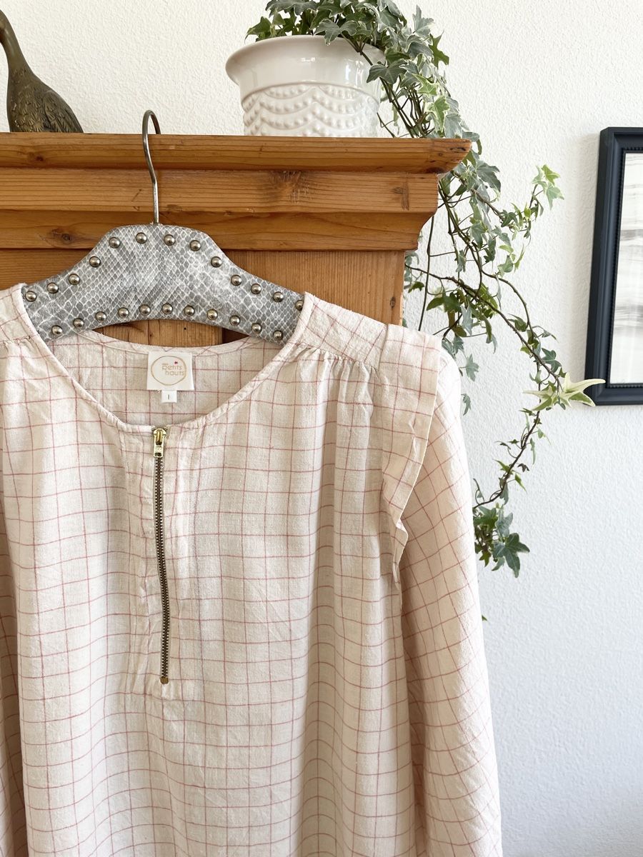 Des Petits Hauts Camicette: Des Petits Hauts | Bluse | Karomuster | Gr 36 – Usato da Zürich venduto da samira12382