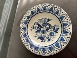 Vintage Nivehica Talavera Wandteller aus Spanien