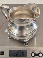 Antik Sahnekanne Milchkännchen 830er Silber Vintage Schweden