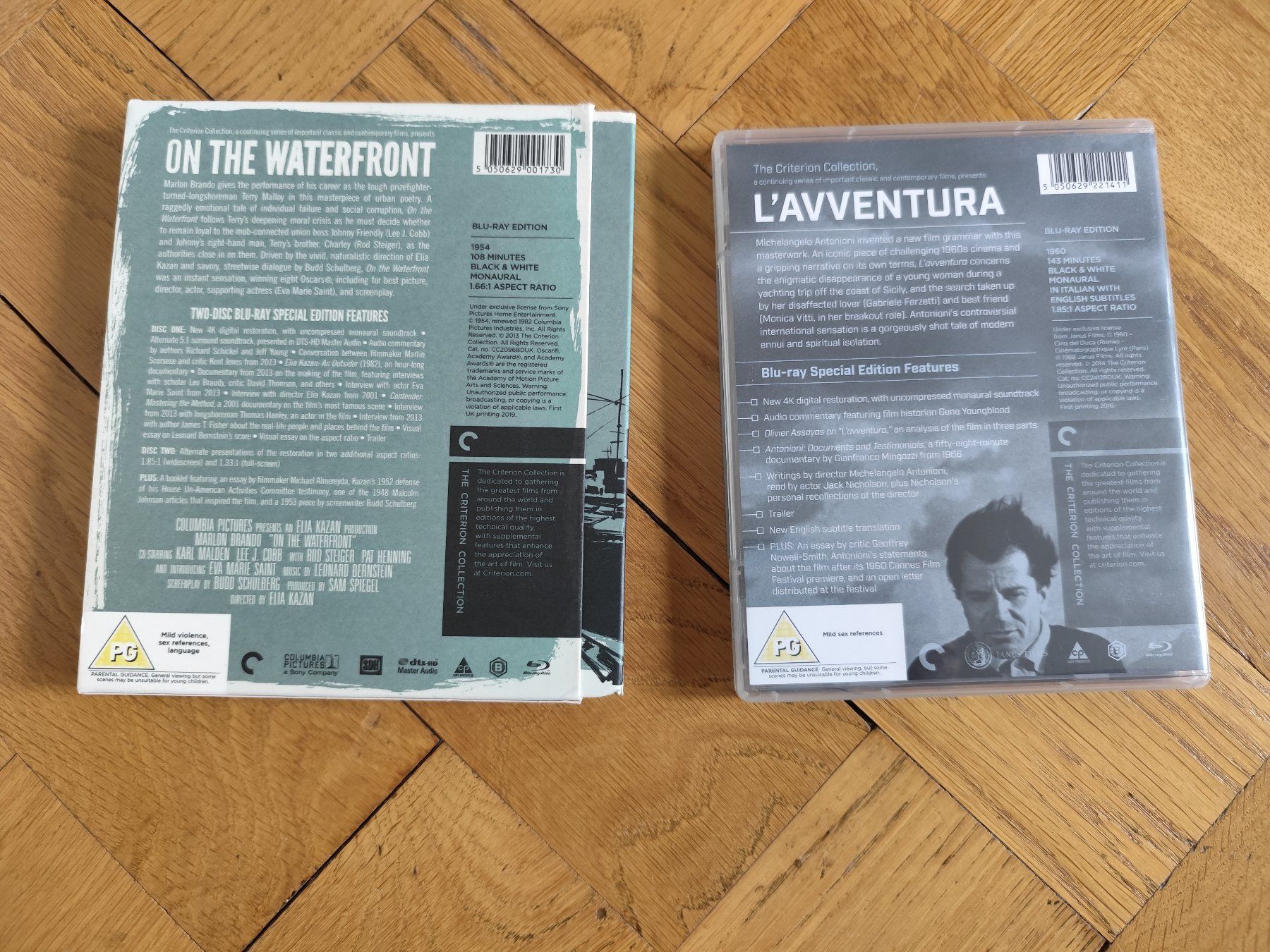 Tutti i DVDs: 2x Criterion UK Bluray – Usato da Olten venduto da Debohli 1