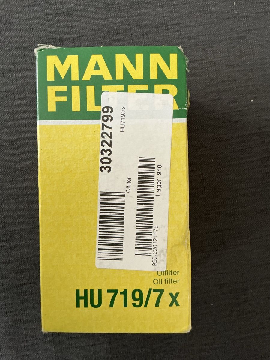 Tutti pezzi di ricambio auto: Mann Ölfilter Auto HU719/7 x – Nuovo e nell'imballaggio originale da sursee venduto da marcelheller 1