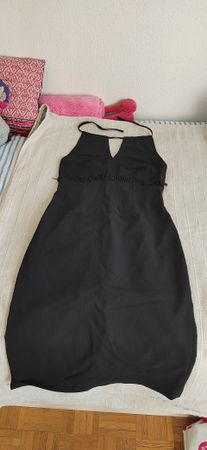 Robe noire chic La City T.38, style vacances d'été ☀️