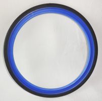 springender Jonglierring, blau