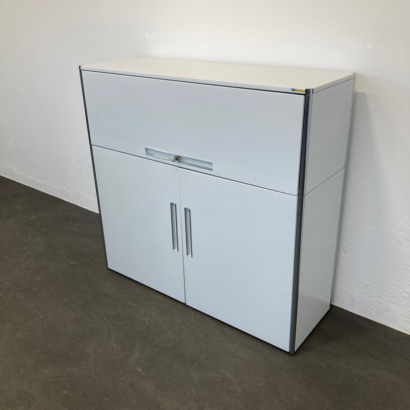 Cassettiere: Ergodata step modul 3er-Kombination 1200mm - Weiss – Usato da Schönenwerd venduto da mcofficeshop 4