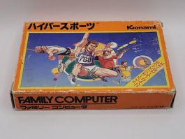 Hyper Sports Famicom NES OVP Japan