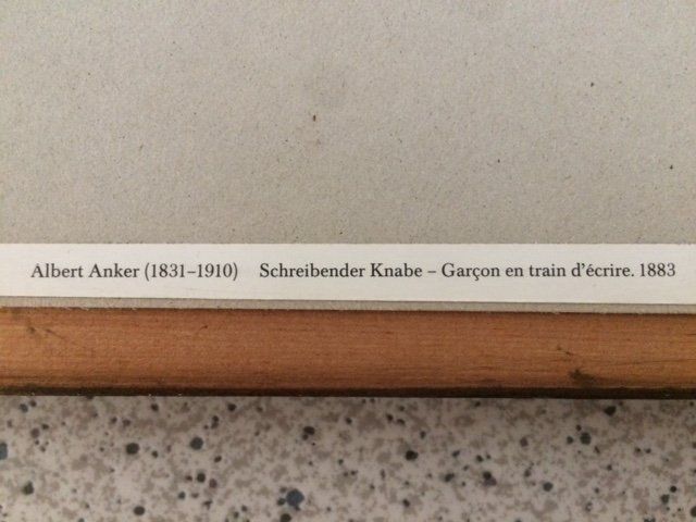Dipinti: Reproductions de tableaux & peintures d' Albert Anker – Usato da Biel/Bienne venduto da tictac2002 6