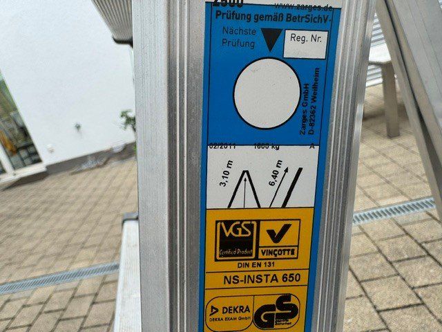 Zarges Scale: Multifunktionsleiter - Teleskop-Treppenleiter 4x6 Spr. – Usato da Spreitenbach venduto da spreite 1