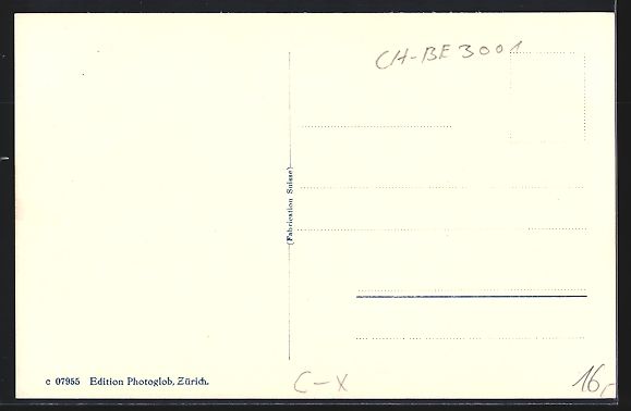 Cartes postales: AK Bern, Hotel Bären mit Passanten – D'occasion à Berlin par bartko-reher 1