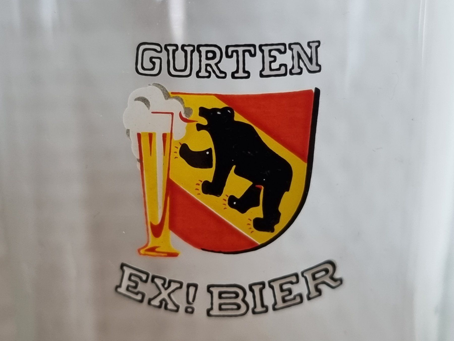 Bicchieri: Gurten Ex Bier Bierglas – Usato da Lommis venduto da 0815undmehr 1