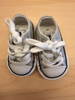 Baskets Converse All Star enfant pailletées argent