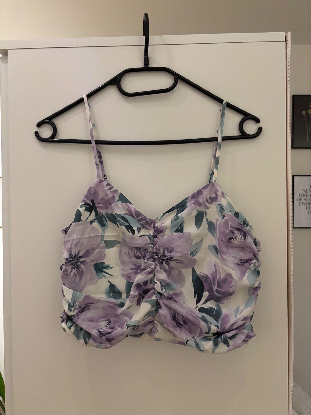 H&M Tops: Geblümtes bandeau Top – Gebraucht aus Zürich von hue_82qd