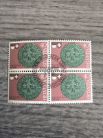 Solothurn Block Vierer, Helvetia Briefmarken, Top Zustand