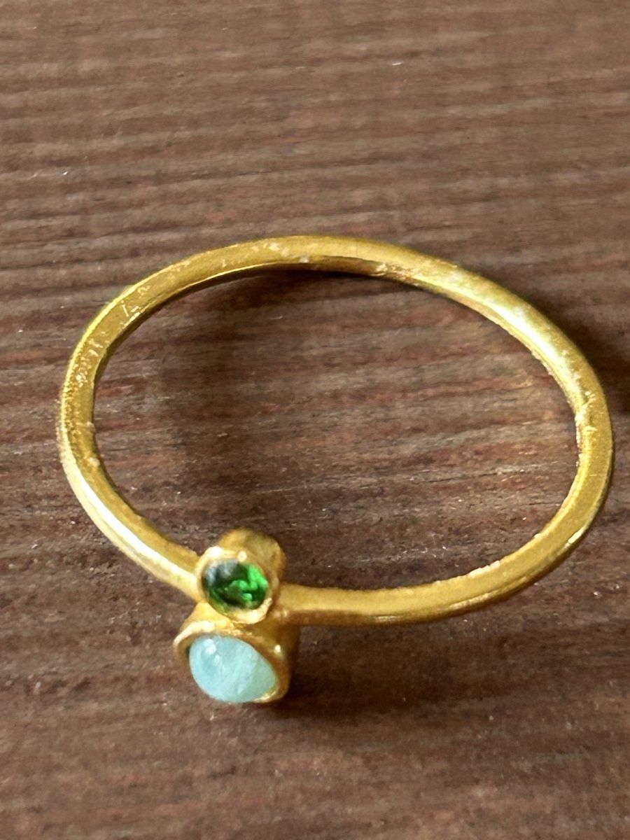 Ohrringe & -stecker: Elegante Set von Ohrstecker, Ring und Kette – Gebraucht aus Siebnen von schnell05 4