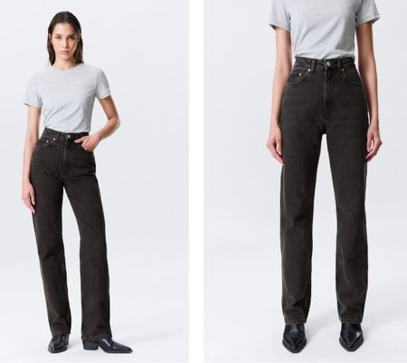 Weekday straight leg jeans