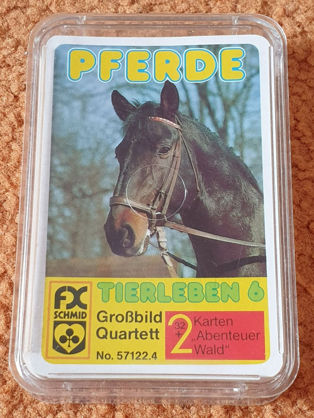 Spiele: PFERDE TIERLEBEN 6 Grossbild Quartett – Gebraucht aus Mörschwil von spirspi