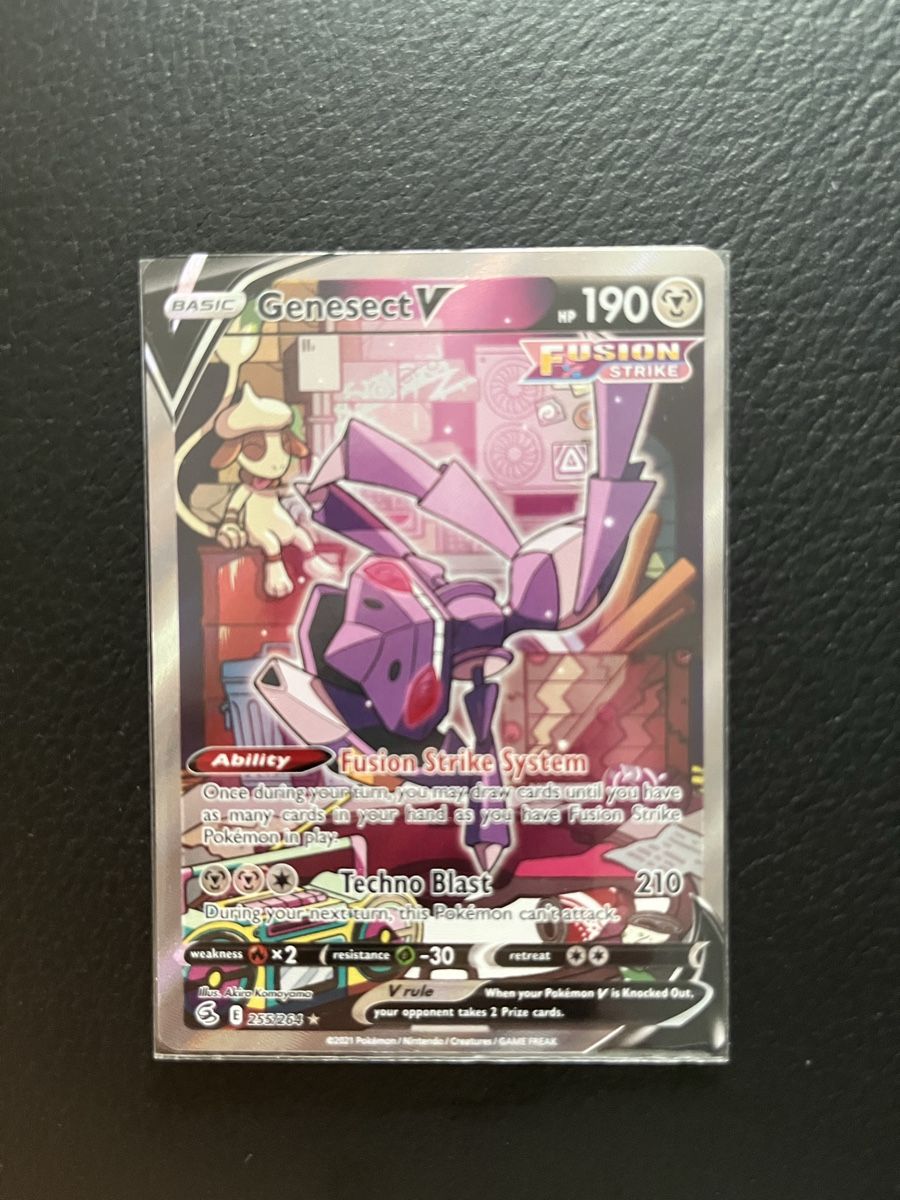 Pokémon Carte collezionabili: Genesect V alt art – Nuovo (secondo la descrizione) da Dübendorf venduto da LCDH55