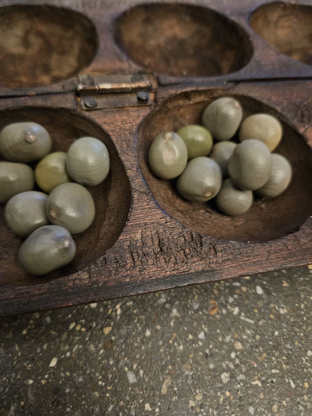 Spiele: Mancala Spiel, Holz – Gebraucht aus Anwil von tamoos 5