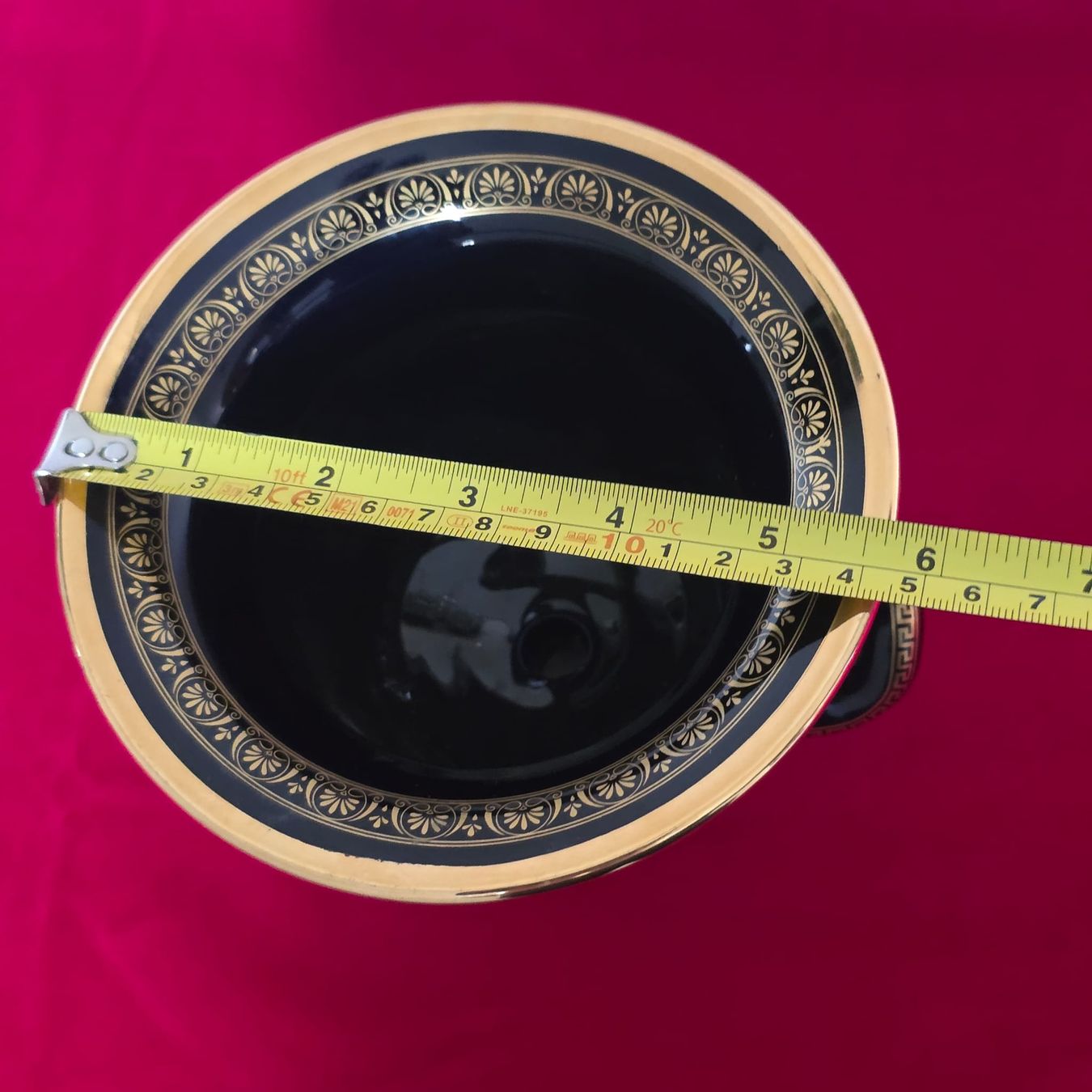 Vasi & Recipienti: Keramik Vase mit Golddekor – Usato da Rheinsulz venduto da Dred 7