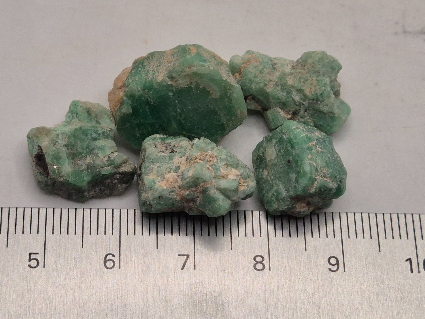 Pietre preziose: LOT Smaragd roh 58.2ct – Nuovo e nell'imballaggio originale da Winterthur venduto da LukasMineralienOase 1