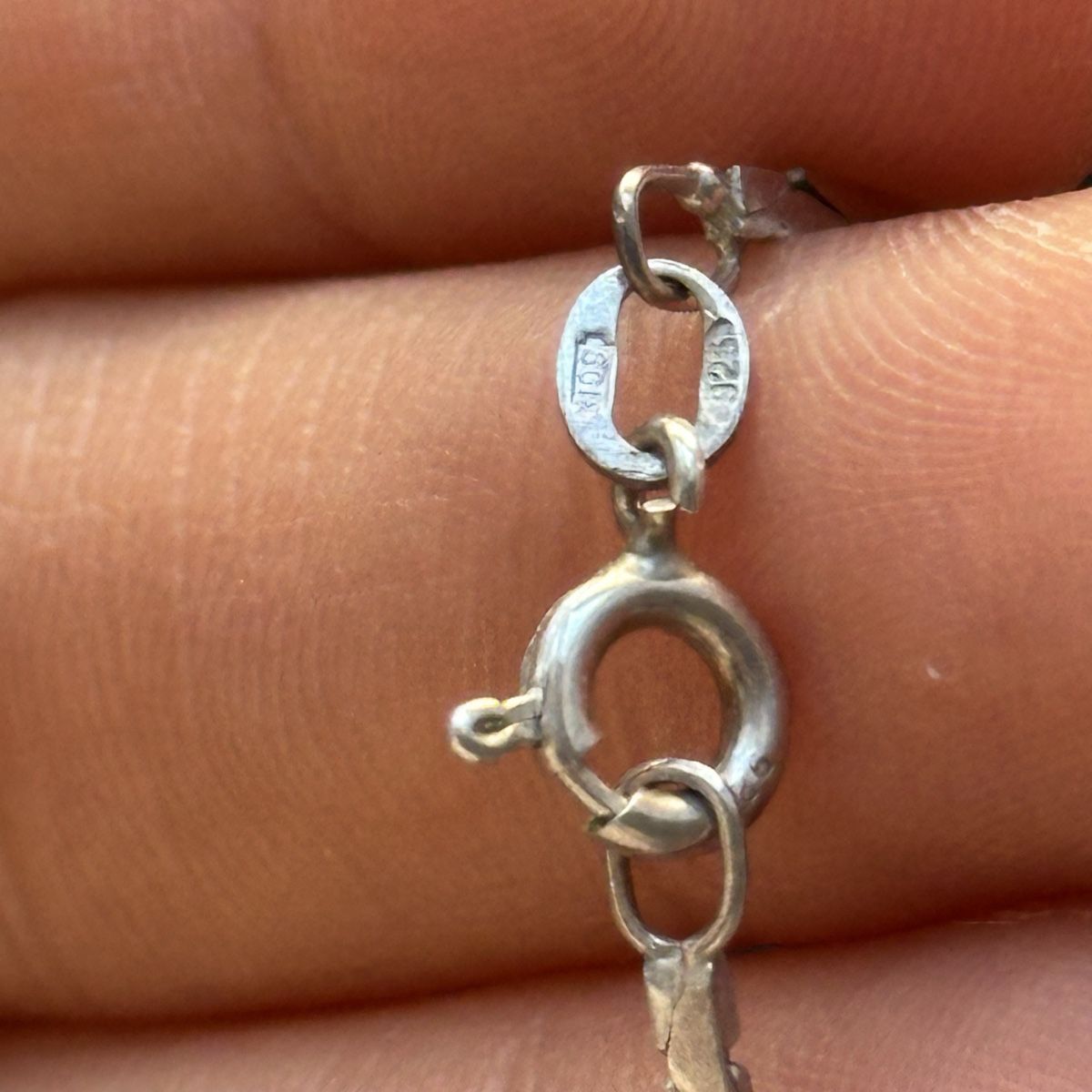 Catenine: Massive Silber 925 Vintage Kette – Usato da Givisiez venduto da dor_xb9k 1