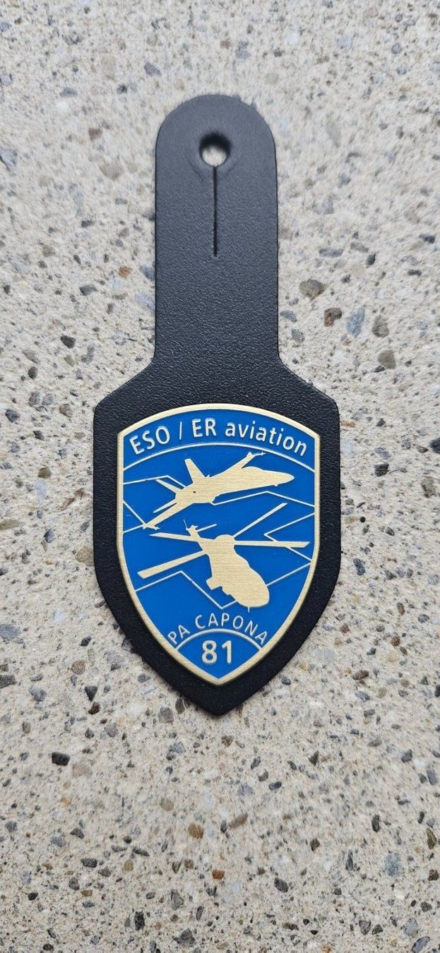 Schweizer Armee Placchette & Badge: *** Brustanhänger Luftwaffe *** – Nuovo e nell'imballaggio originale da Riedholz venduto da fr_sIruP