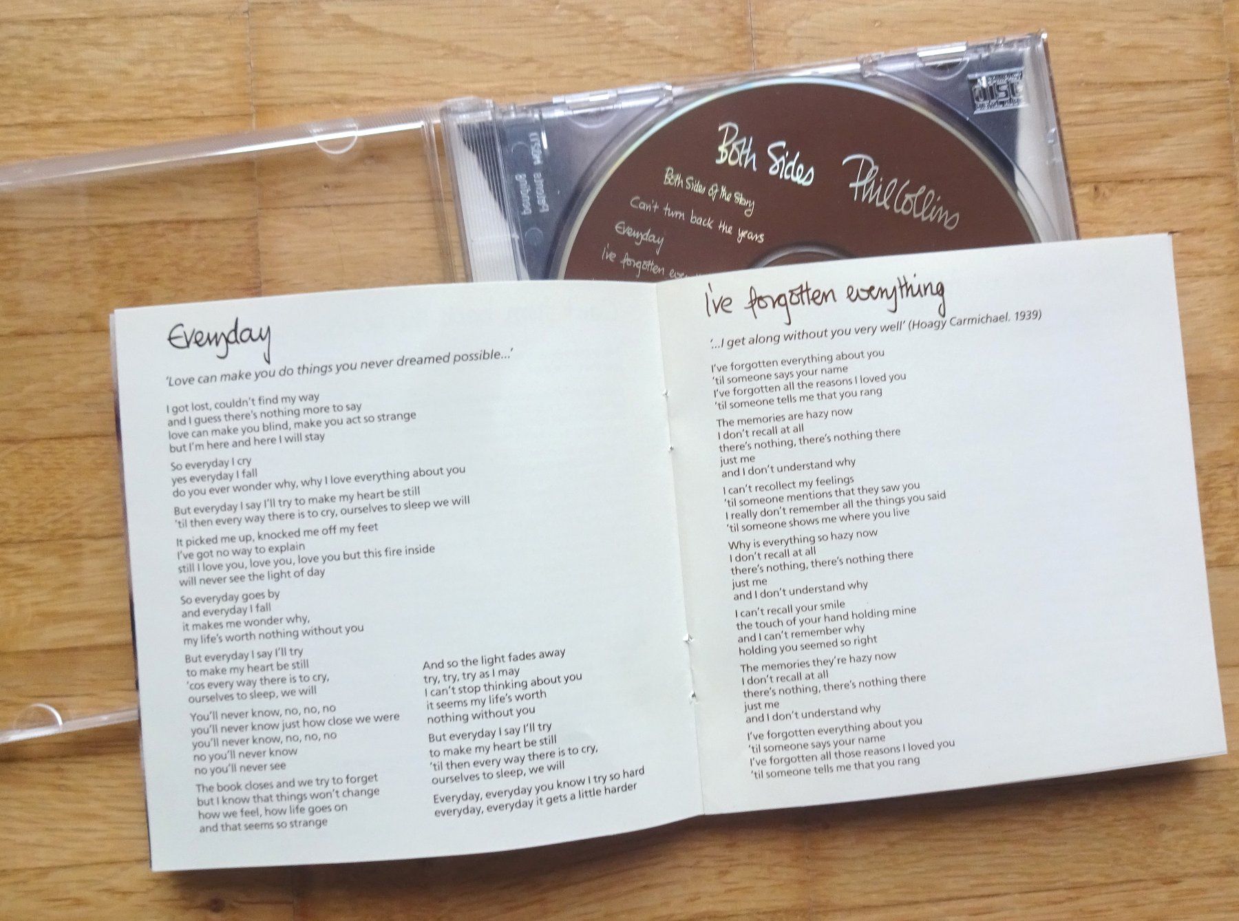 CDs: Phil Collins: Both Sides – D'occasion à St.Gallen par Paddington11 7
