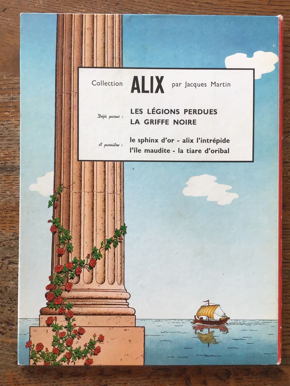 Fumetti: Alix La griffe noire EO dos plat – Usato da Fully venduto da Ruby97 8