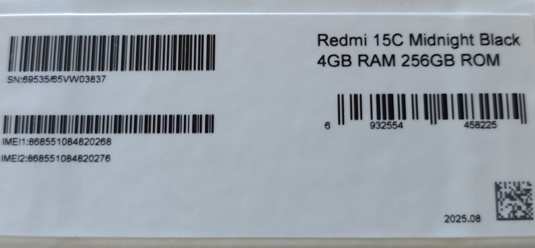Xiaomi Portables: REDMI 15C – D'occasion à Rütschelen par Mjerry 3
