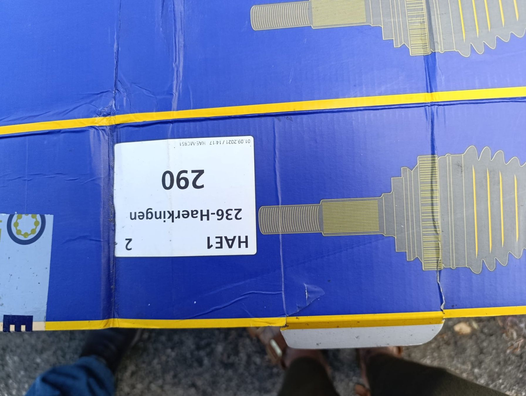 Tutti pezzi di ricambio auto: Antriebswelle – Nuovo e nell'imballaggio originale da Wohlen venduto da saro08 3