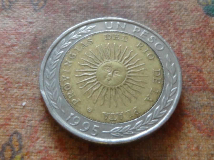 Tutti le monete: ARGENTINE  1  Peso  1995  (P) – Usato da Romanel-sur-Lausanne venduto da Swift13