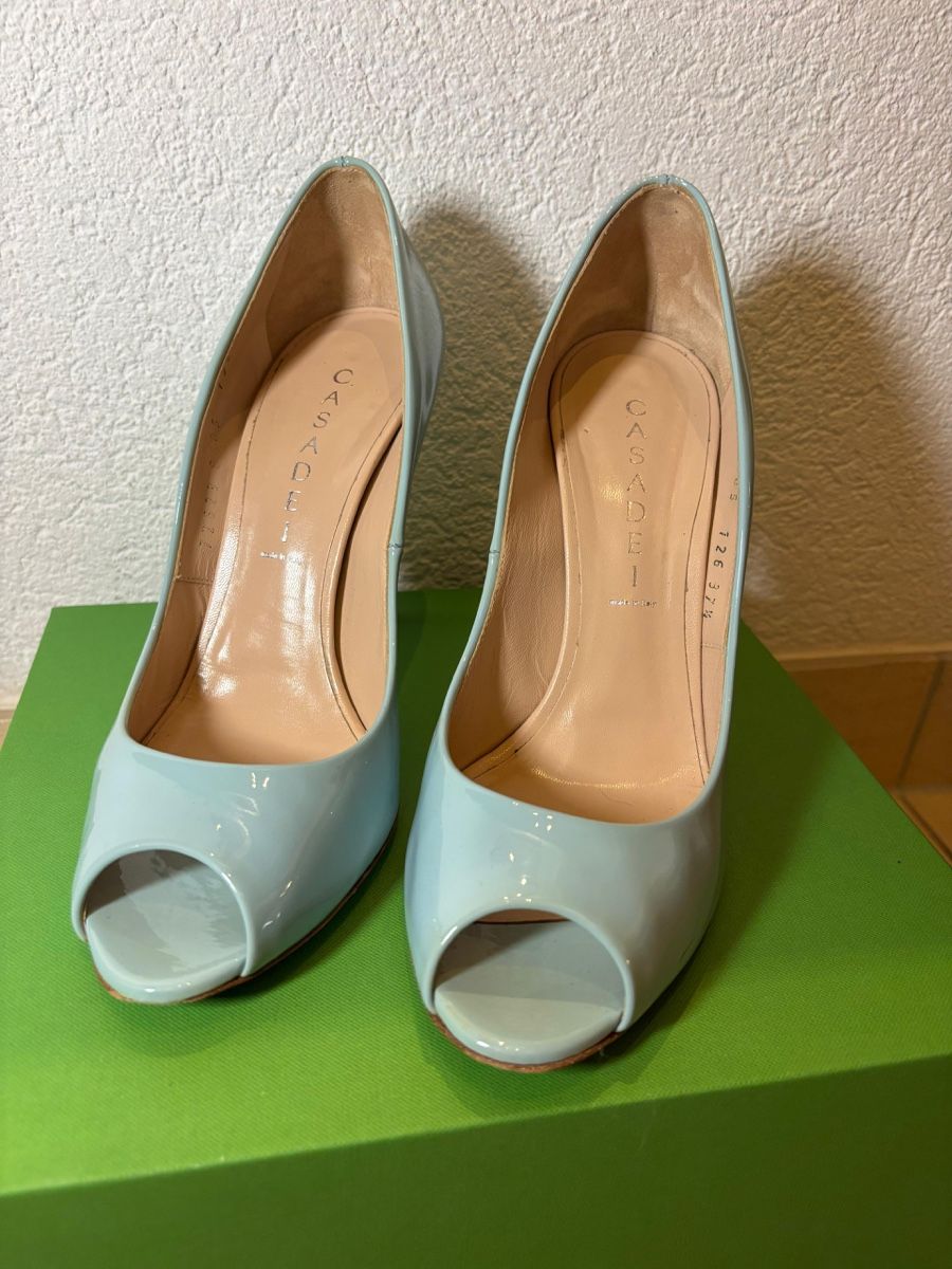 Casadei Scarpe da donna: Casadei peep toe Damenschuh – Usato da Meyriez venduto da oli1984