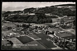 AK Kehrsatz /Bern, Fliegeraufnahme des Ortes mit Gurten