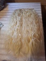 Haarteil blond gewellt mit Clips Zustand gebrauch