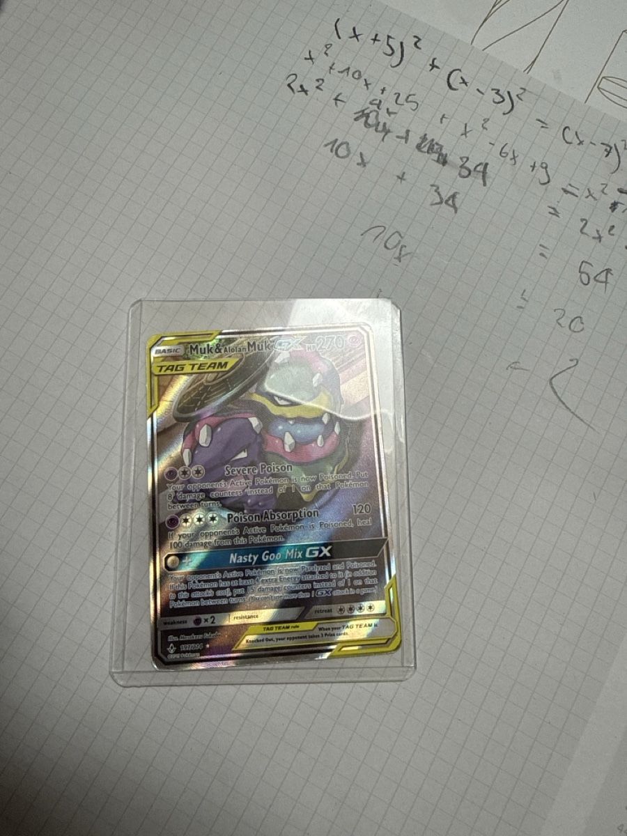 Pokémon Sammelbilder & Trading cards: Pokemon Karte Muk – Gebraucht aus Appenzell Meister. von ROMDIE10