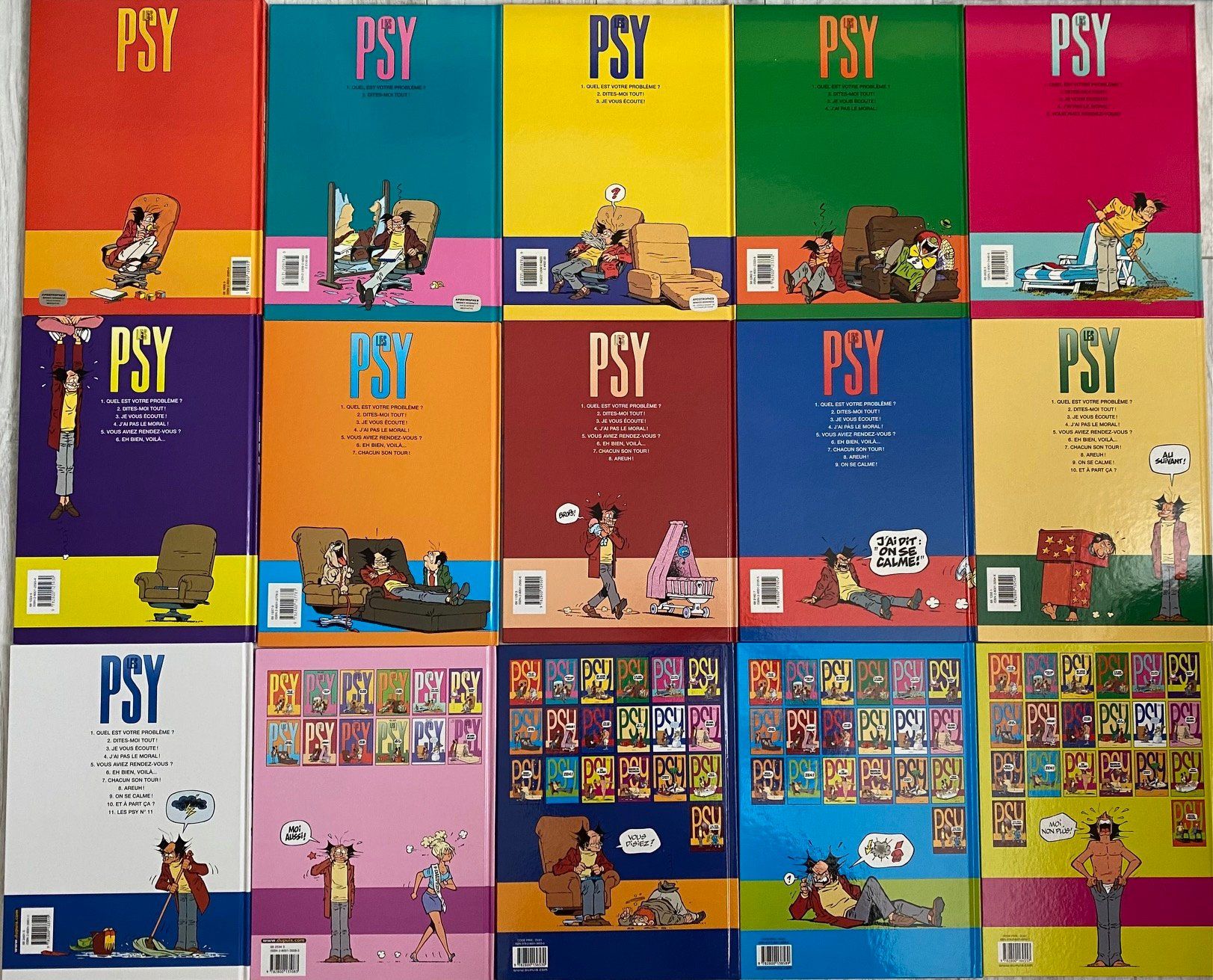 Fumetti: Les Psy - intégrale des 22 albums – Nuovo (secondo la descrizione) da Geneveys-Coffrane venduto da Momoali 2