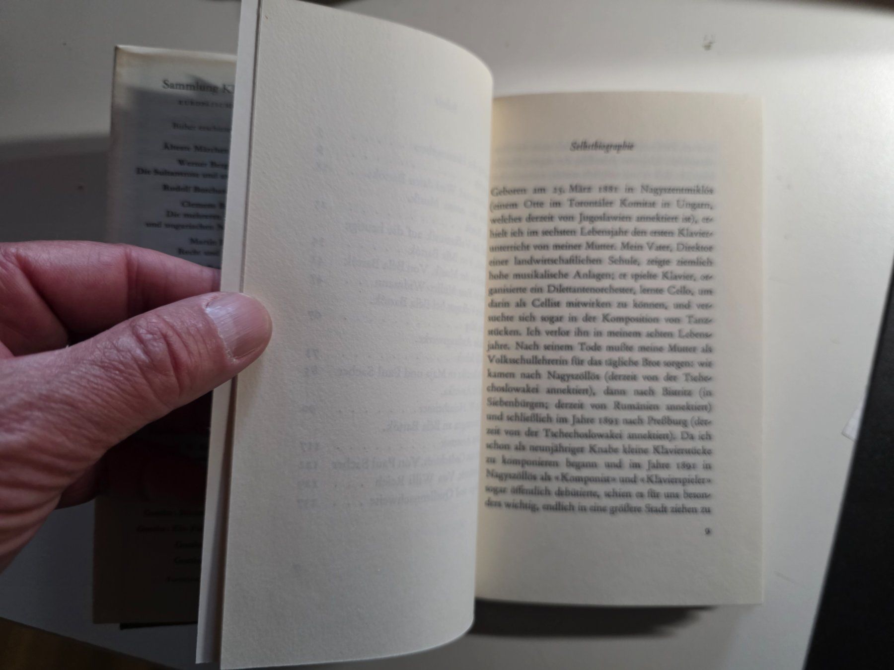 Libri: Béla Bartok - Eigene Schriften...- Biografie Basel 1958 – Usato da Walterswil BE venduto da Lonitti 3