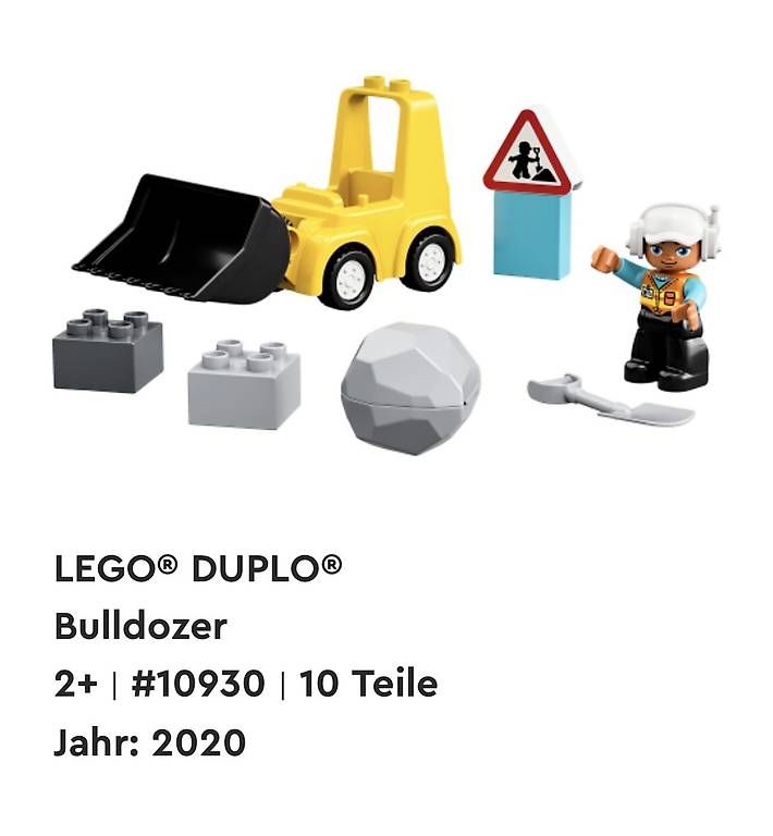 Spielzeuge: LEGO DUPLO - Bulldozer – Gebraucht aus Luterbach von D_Borer88 1