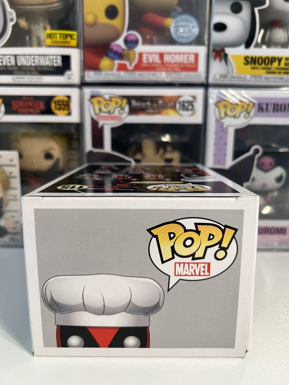 Funko Statuette: Funko POP! Marvel Deadpool (Chef) Ed. Limtée Comic Con 2016 – Usato da Le Mouret venduto da perfectbijou 4