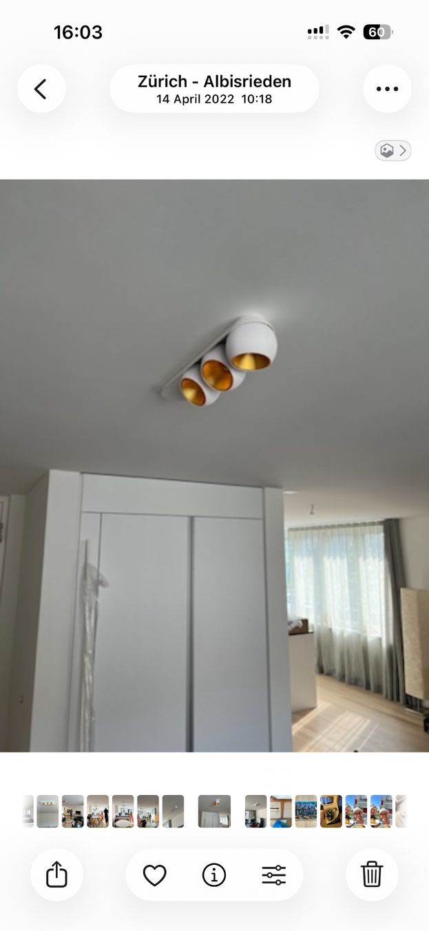 Lampadari & plafoniere: 5 Marbul Spots mit DALI von Modular Lighting/Supermodular – Usato da Zürich venduto da igo_tgc8 1