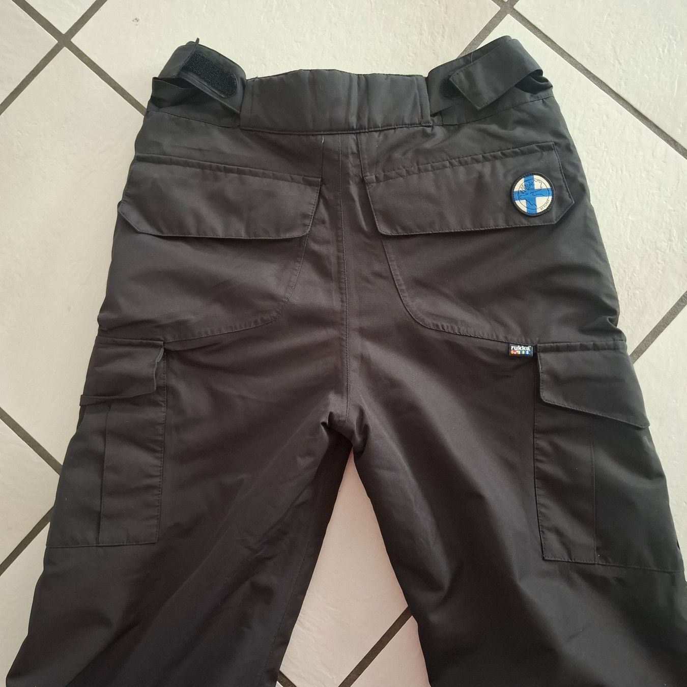 Rukka Pantaloni: Jungen Skihose, schwarz, Gr. 176 – Usato da Sisseln AG venduto da Tropea4334 3