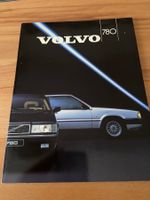 Volvo 780 schwedischer Prospekt von 1987
