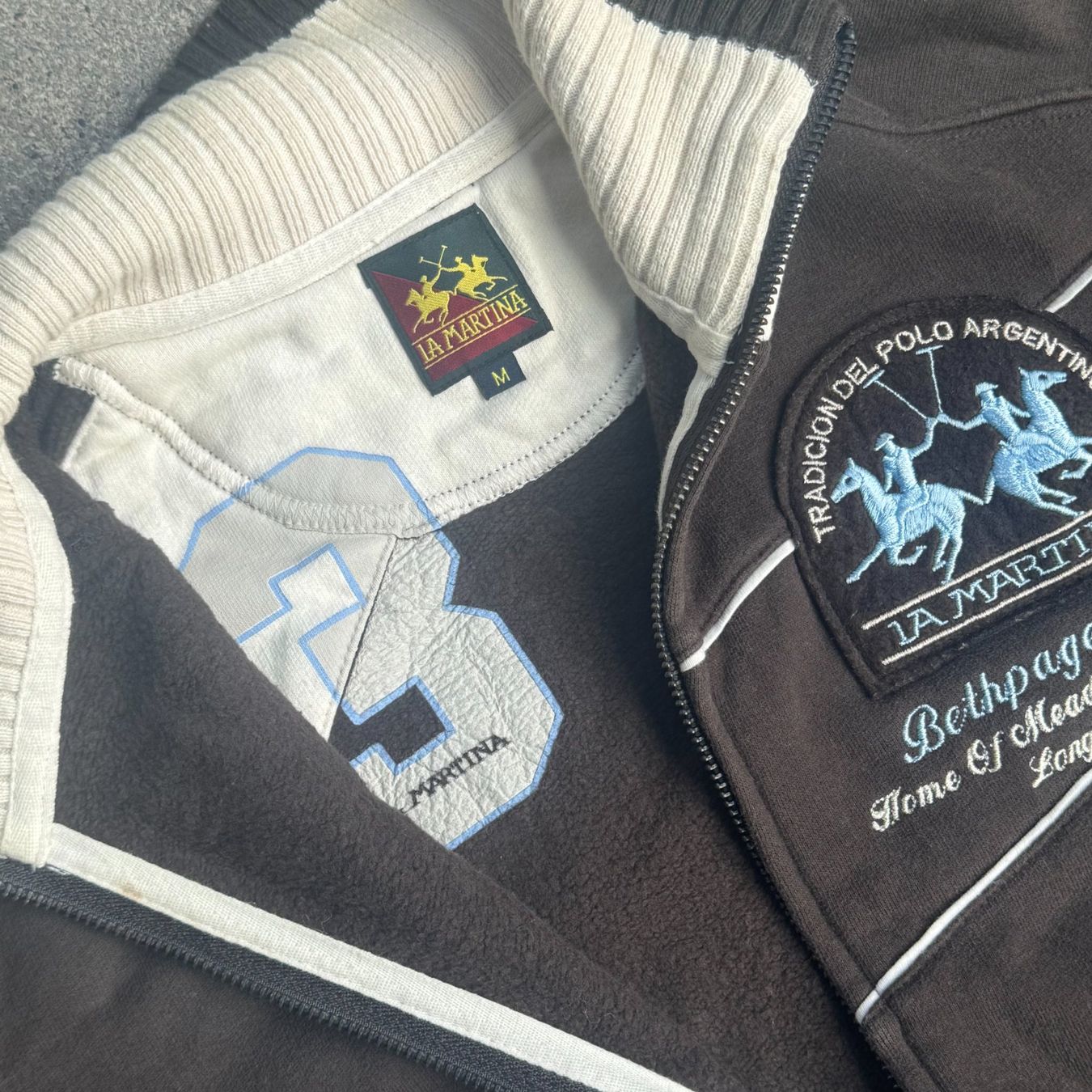 La Martina Jacken: La Martina Bethpage State Pack zip-up vintage polo – Gebraucht aus St. Gallen von sourced_limited 3