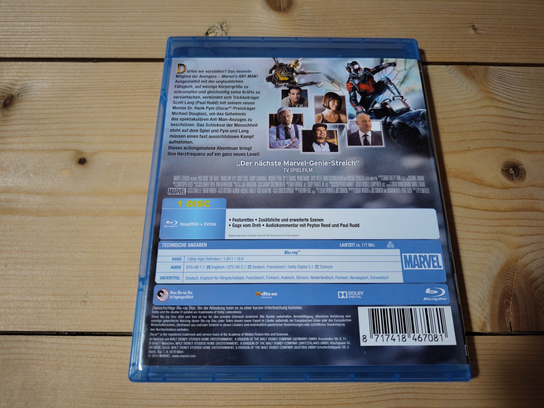 Tutti i DVDs: Ant-Man – Usato da Wasterkingen venduto da Palu17 2