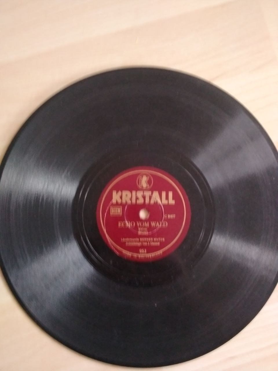 Schallplatten: Schellackplatte 10'' - Echo vom Wald / Grossmütterchens Tanz – Gebraucht aus Horgen von mar_8rbw 1