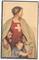 Bundesfeier-Postkarte Nr. 16 o ** 1917 ohne Wertzeichen