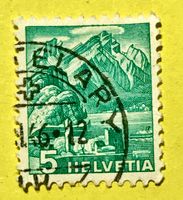 Nr.202 Pilatus GESTEMPELT Landschaften 1939  