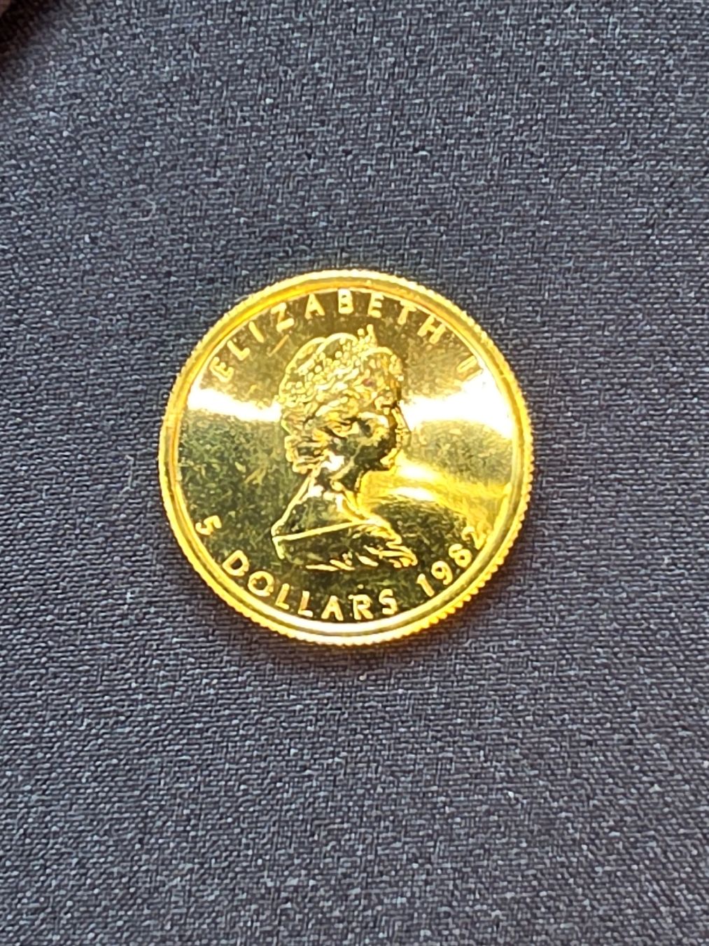 Tutti le monete: Kanada Gold Maple Leaf 1/10 oz 1982 – Nuovo (secondo la descrizione) da Herisau venduto da Antiques.AR
