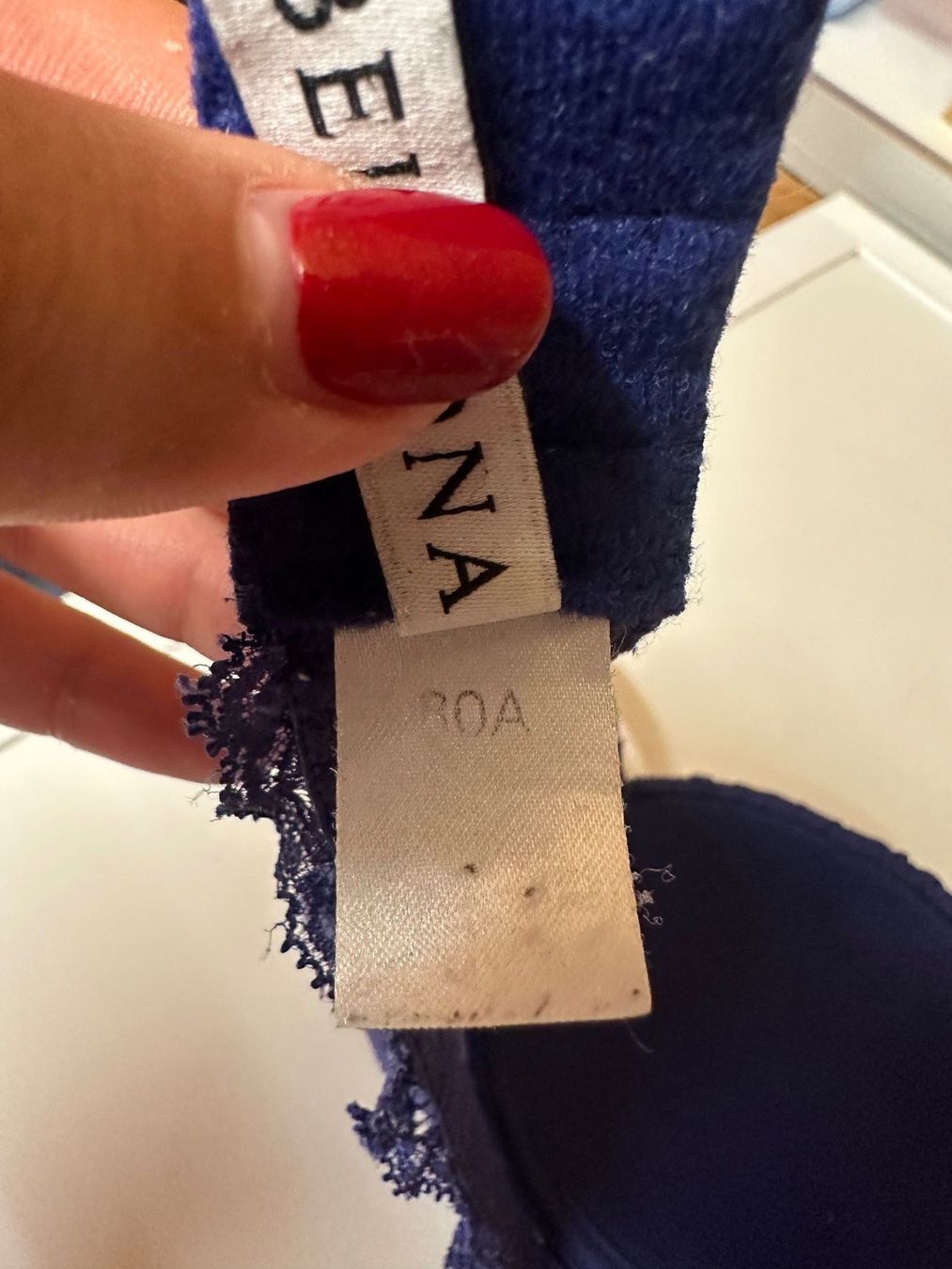 Beldona Altra biancheria intima: Blauer Beldona BH (80A) – Usato da Schaan venduto da Hermine2018 2