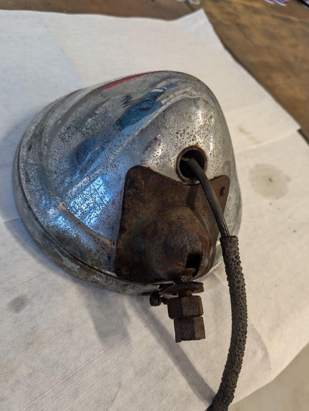 Alle Autoersatzteile: Oldtimer Lampe, Scheinwerfer  – Defekt aus Eichberg von Asrael4 4