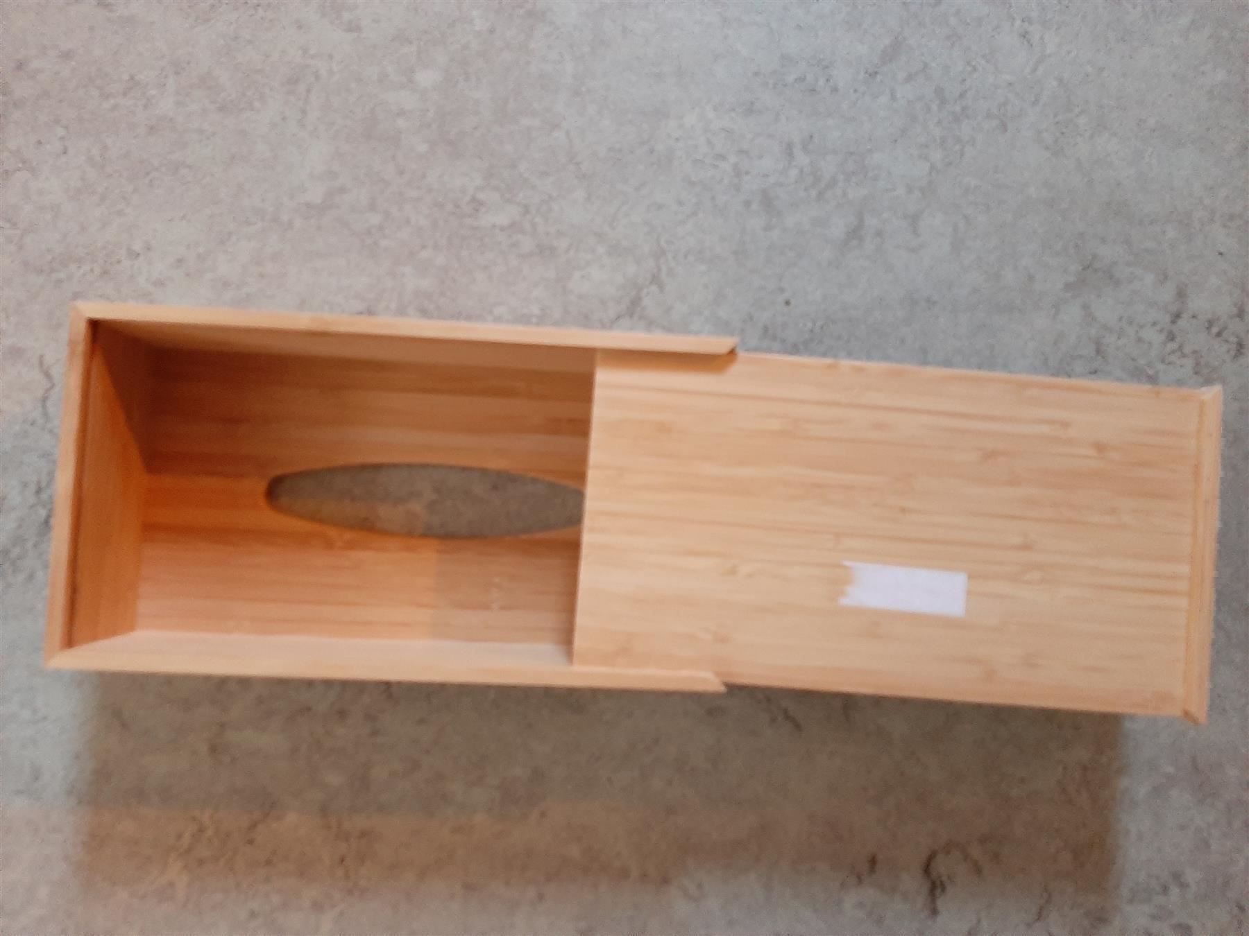 Sonstiges für Haushalt & Wohnen: Papiertaschentücher Box aus Holz – Neu (gemäss Beschreibung) aus Affoltern am Albis von Sabinezc 3